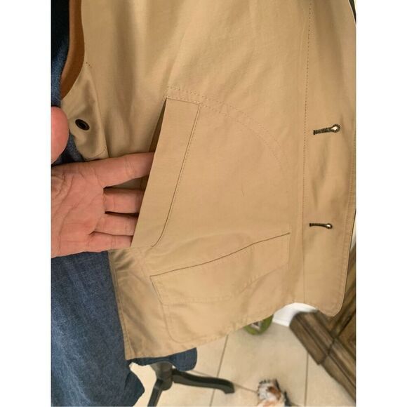 Ralph Lauren Reversible Field Hunting/Skeet Barn Vest Tan Black - Picture 4 of 16